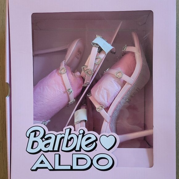 Aldo x Barbie Sandal Heels - Picture 1 of 4